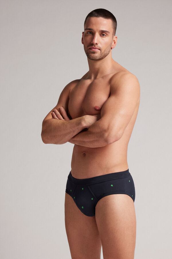 Four-leaf Clover Stretch Supima® Briefs