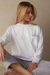 Boyfriend's Shirt Long-Sleeved Supima® Cotton Top