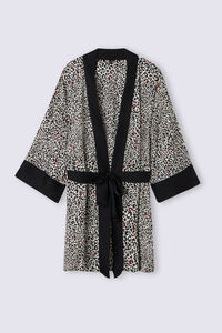 Kimono in Raso di Viscosa Your Wild Side