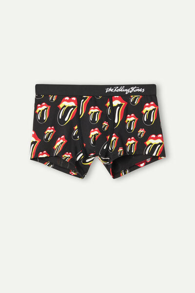 Bokserki z Elastycznej Bawełny Supima® z Nadrukiem Ust Rolling Stones