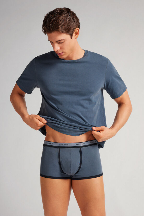 Boxer Washed Collection in Cotone Superior Elasticizzato