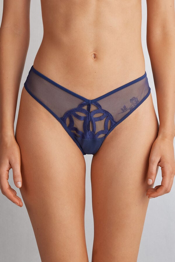 Crafted Elegance 80s-Style Brazilian Briefs