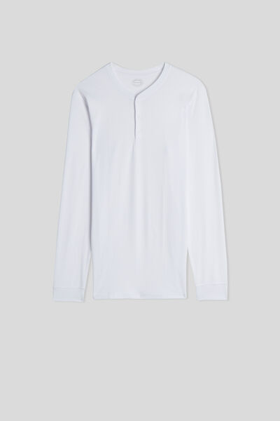 Long-Sleeved Cotton Top