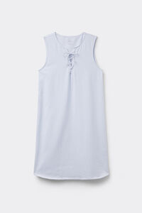Camicia da Notte Cotone Rigato Morning Portofino
