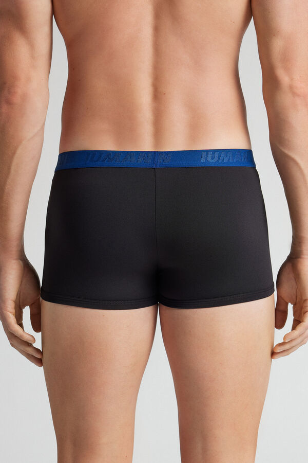 Boxershorts aus Mikrofaser mit Logo