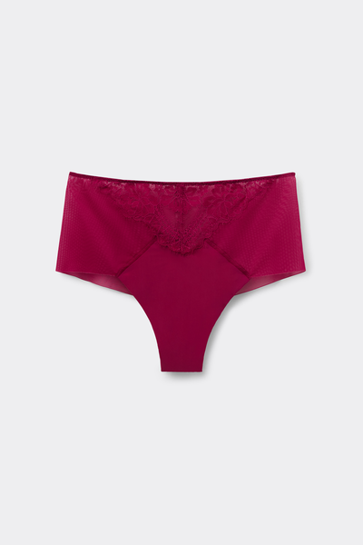 Culotte gaćice Sheer Glamour u stilu brazilki s visokim strukom