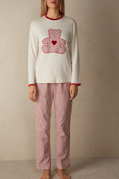 Bear Patch Full-Length Pyjamas