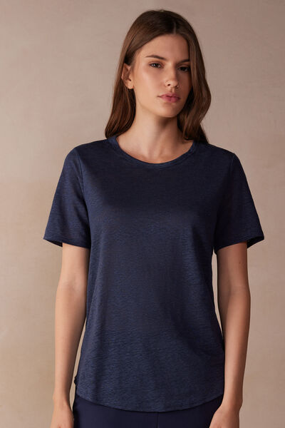 Linen Short-Sleeved Shirt