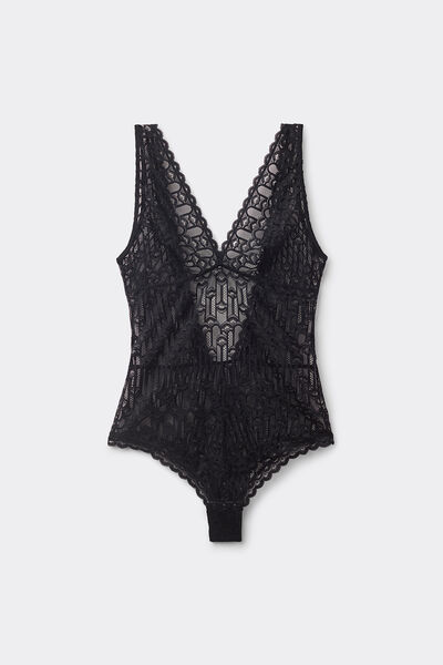 Body Renda Elegant Silhouette