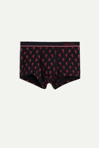 Little Devils Print Boxers in Stretch Supima&reg; Cotton