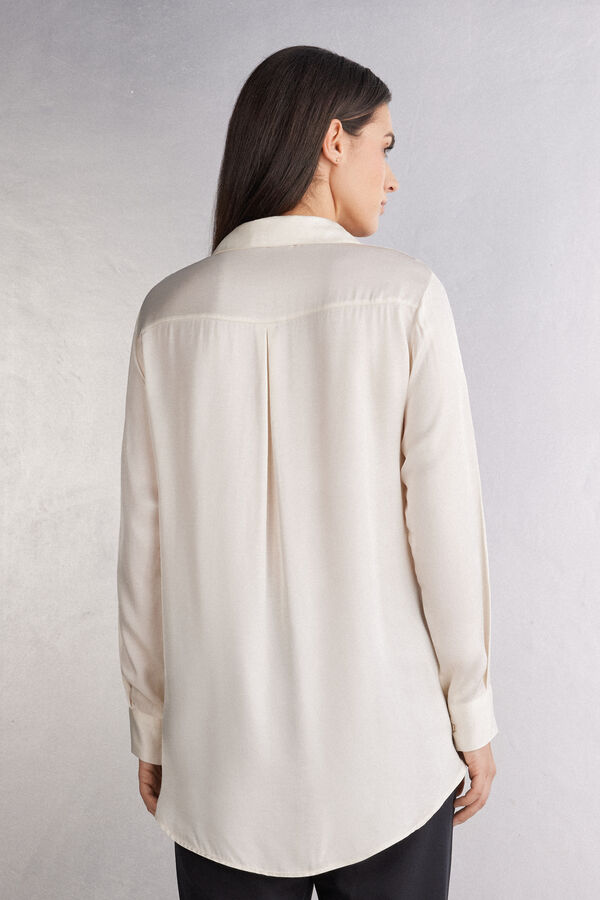 Koszula z Satyny Wiskozowej Sleepless Nights