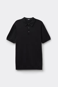 Poloshirt aus Viskose und Nylon