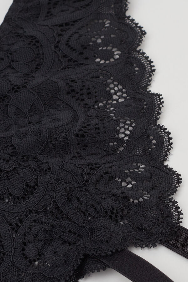 Porte-jarretelles en dentelle