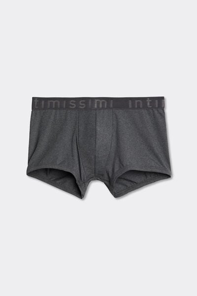 Boxer Shorts in Microfibre with Logo
