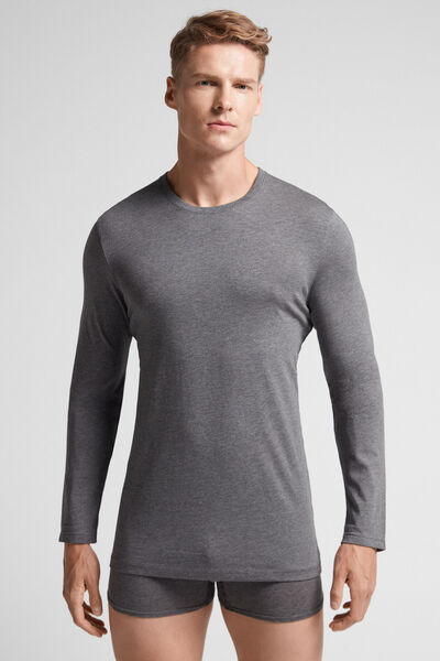 Langarmshirt aus Baumwolle Supima®