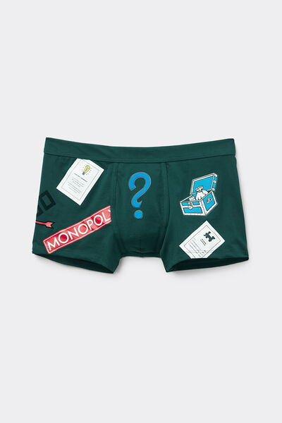 Boxers Algodão Superior Hasbro Monopoly