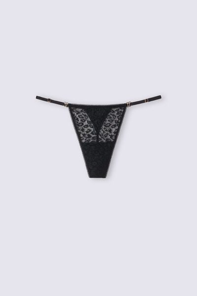 Your Wild Side Thong with Side Straps