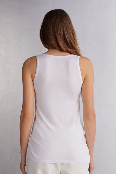 Long Micromodal Tank Top