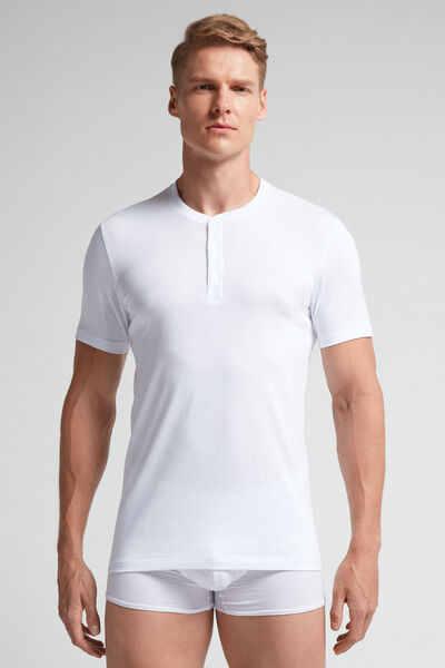 Superior Cotton Henley T-Shirt