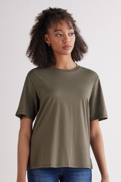 Maglia Manica Corta in Elevated Cotton