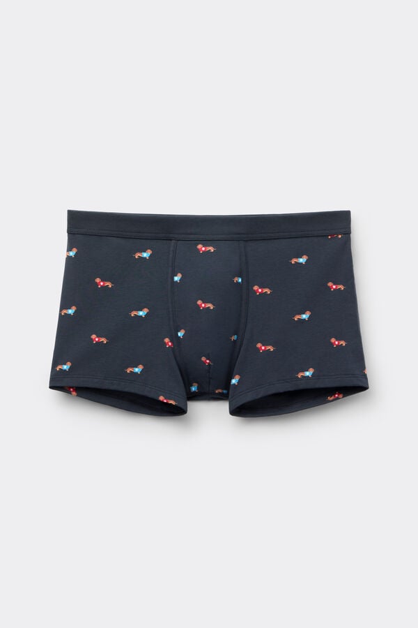 Boxer Cotone Superior Stampa Cagnolini