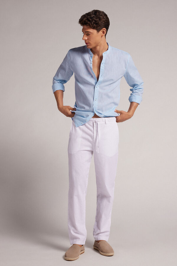 Linen and Cotton Trousers