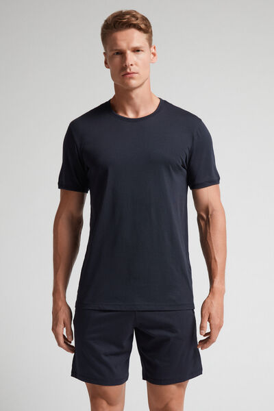 Cropped Basic Supima® Cotton Pyjamas