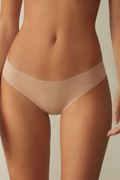 Seamless Supima® Cotton Brazilian Panties