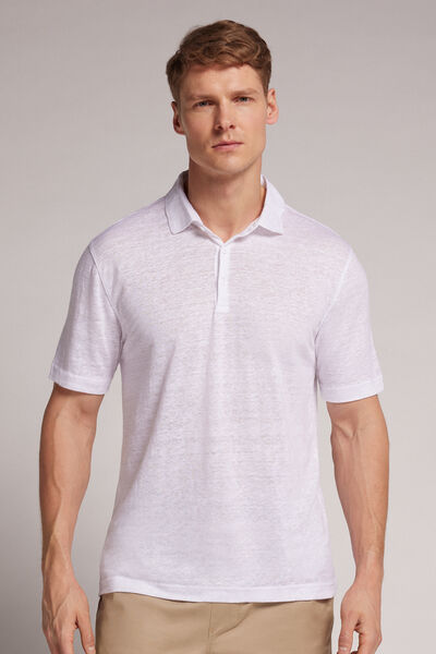 Linen Polo Shirt