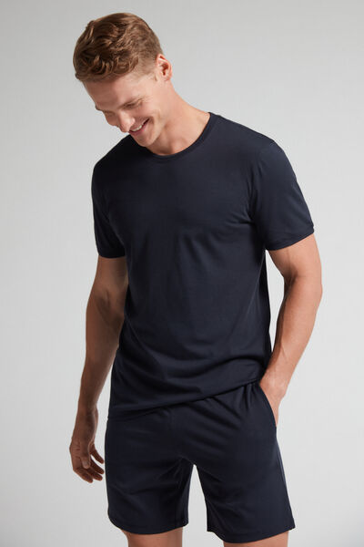 Cropped Basic Supima® Cotton Pyjamas