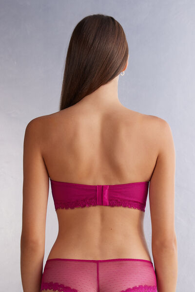 Sensual Flowers Balconette Bandeau Bra
