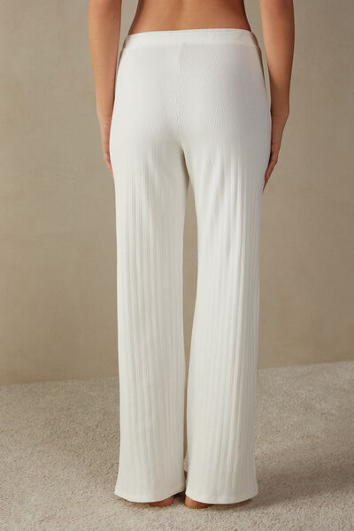 Cotton Ribs Trousers
