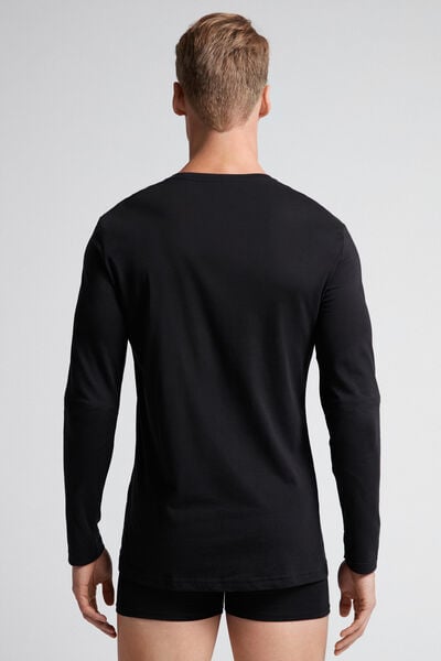 Long-Sleeved Superior Cotton Top