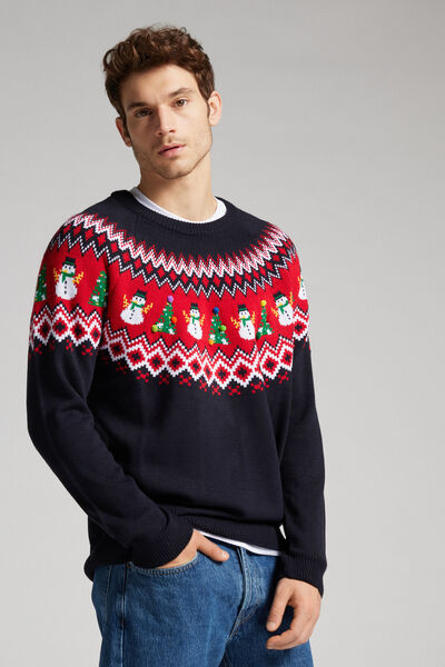 Snowman Christmas Sweater