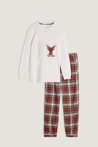 Reindeer Warm Cotton Pajamas