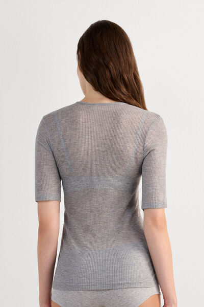 Kurzarmshirt Ultranatural mit Kaschmir