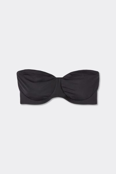 Reggiseno Balconcino a Fascia Diletta in Microfibra Ultralight