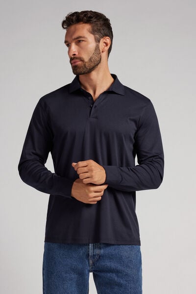 Mercerised Cotton Polo Shirt
