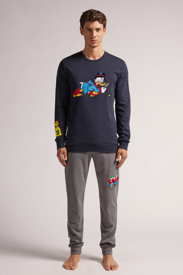 Pigiama Lungo Cotone ©Disney Zio Paperone