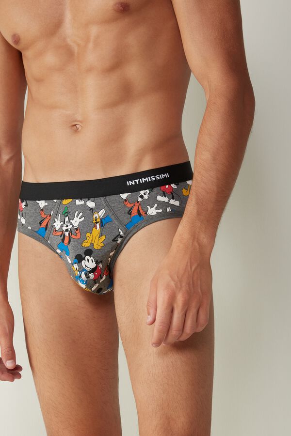 Stretch Supima® Cotton Disney Characters Print Underwear