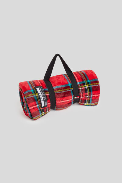 Fleecy Tartan Blanket
