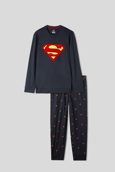 Pijama Lungă DC Comics Superman din Bumbac