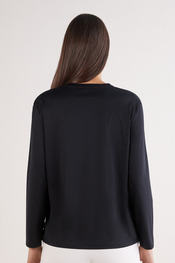 Maglia Manica Lunga in Elevated Cotton