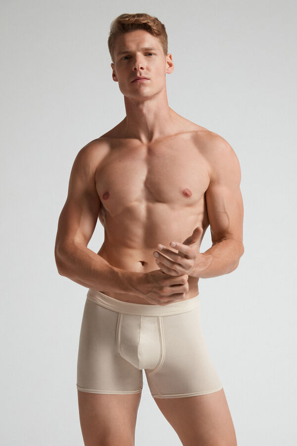 Boxer in Cotone Natural Fresh