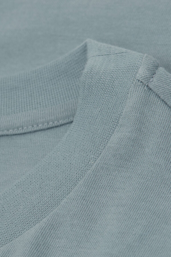 Kurzarmshirt Boxy Fit aus Baumwolle