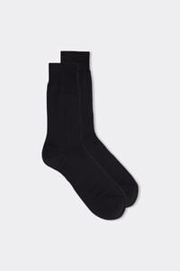 Socken aus satinierter Fil d'Ecosse-Baumwolle