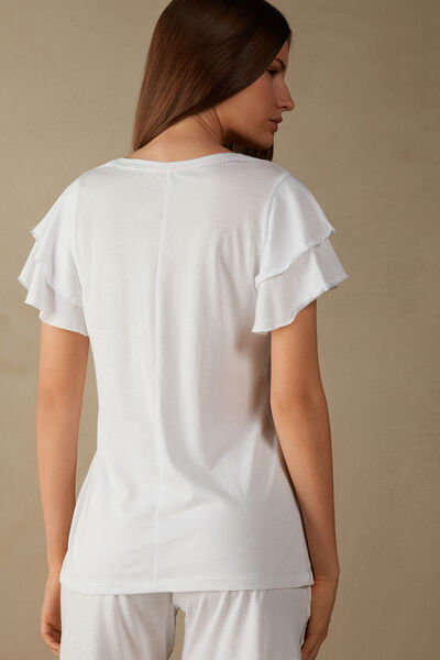 Summer Garden Short-Sleeved Ultrafresh Supima® Cotton Top