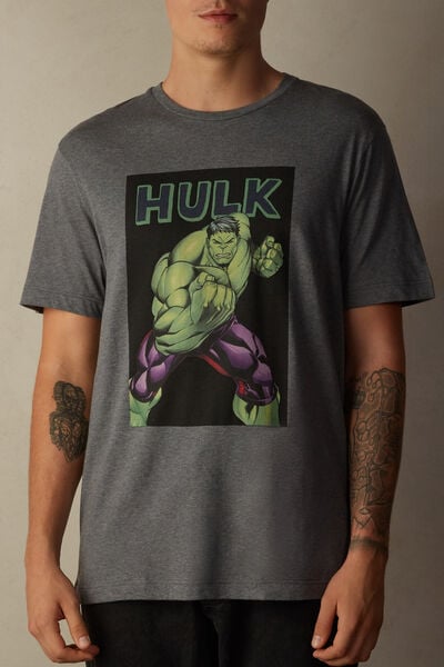 Camiseta con Estampado de Hulk