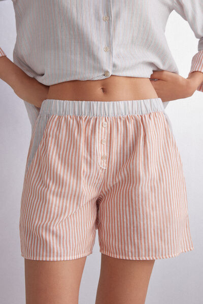 Neverending Summer Cotton Canvas Shorts