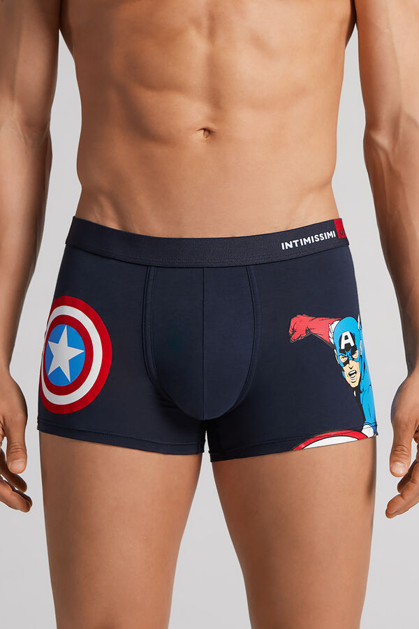 Marvel Captain America Boxers in Natural Fresh Supima® Cotton